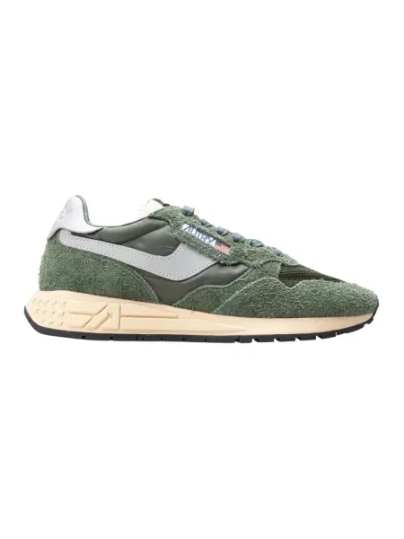 Sneakersy Autry skórzane zielone
