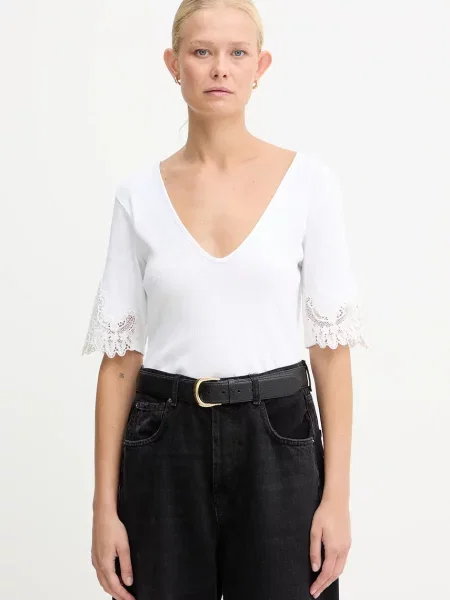 Twinset tricou din alb