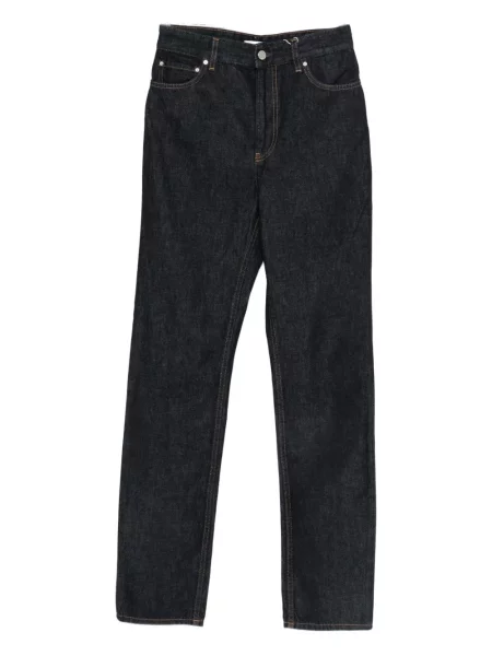 Blugi Toteme cu talie înaltă albastru