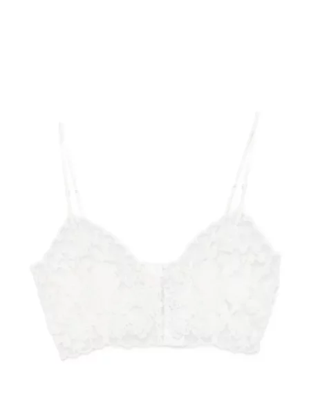 Sutien Ermanno Scervino din dantelă alb