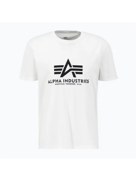 Tricou pentru bărbați Alpha Industries Basic white alb