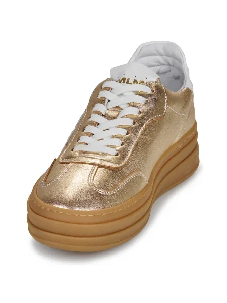 Pantofi Meline auriu