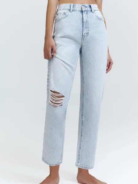 Pull&Bear Jeans deschis albastru