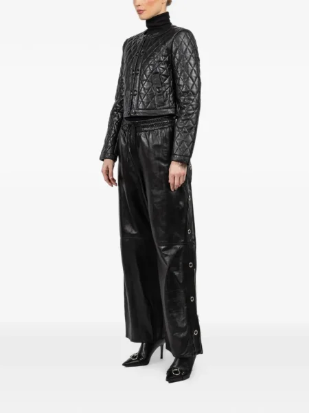 Geanta de piele R13 negru