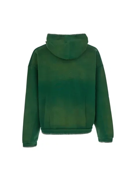 Bluza z kapturem Found z logo zielona