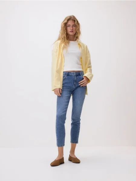 Reserved Джинси slim синій