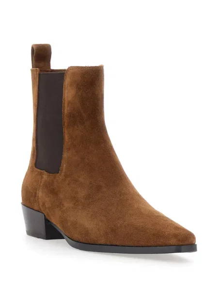 Μπότες chelsea Strategia Shoes σουέντ καφέ