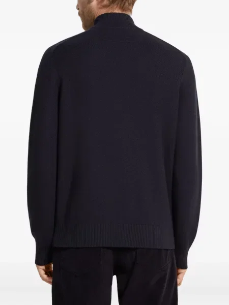 Cardigan Zegna albastru
