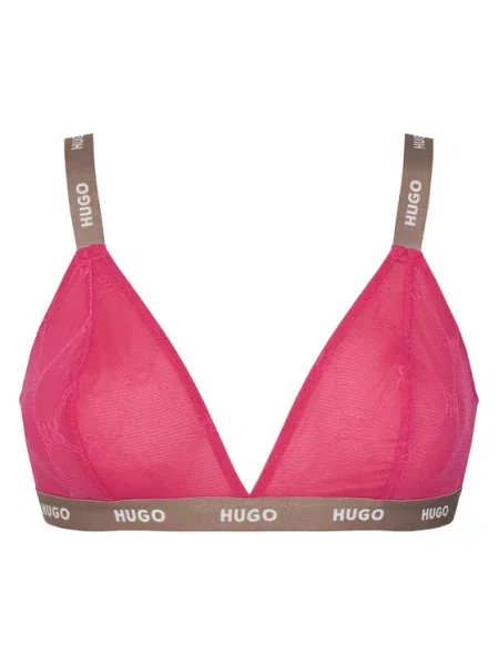 Trikotni nedrček HUGO roza