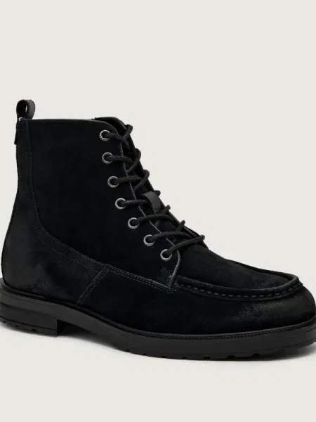 Tommy Hilfiger Bakancs Cleated W Moc fekete