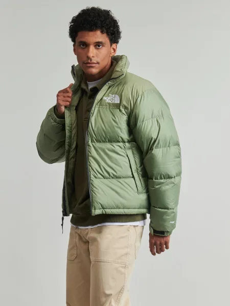 Retro bunda The North Face zelená