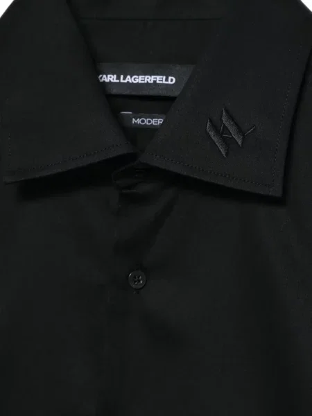 Cămașă Karl Lagerfeld cu autograf negru