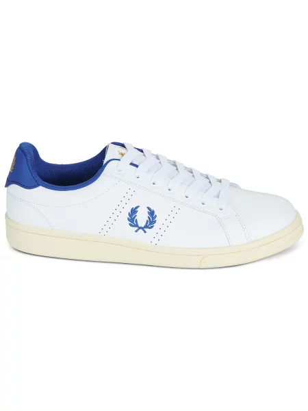 Pantofi Fred Perry din piele alb