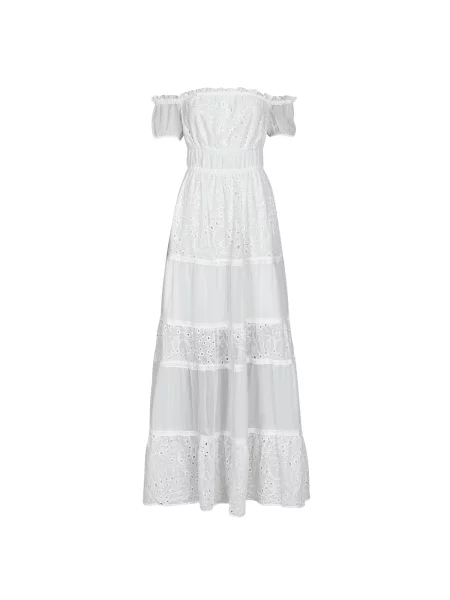 Dolgo obleka maxi obleka Guess bela