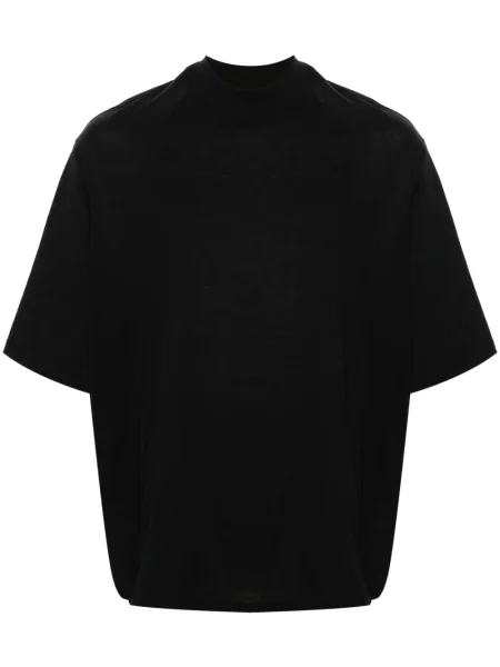 Tricou The Attico cu broderie negru