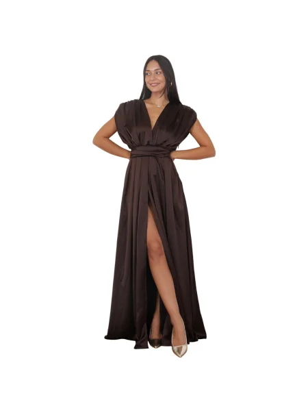 Rochie La Modeuse maro