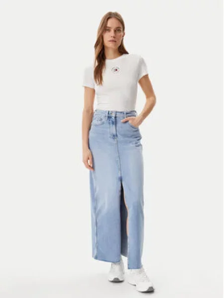 Tričko Tommy Jeans bílé
