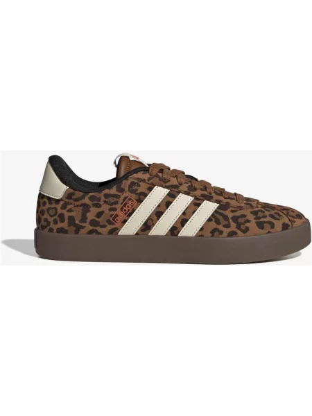 Buty do biegania adidas VL Court brązowo beżowe