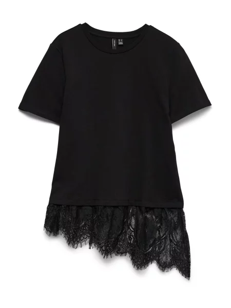 Vero Moda Petite Tricou VMBRIT' negru