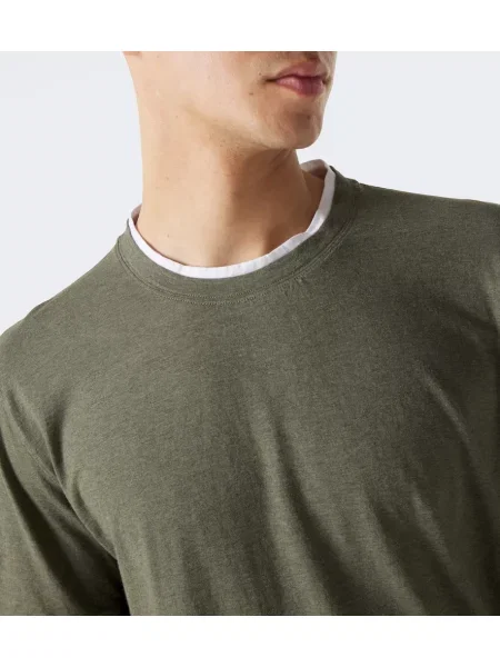 Tricou Fedeli din jerseu verde