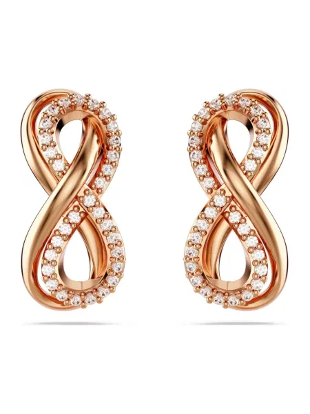 Kolczyki Swarovski białe