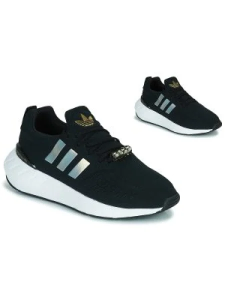 Bežecké bežecké topánky Adidas Swift Run čierna
