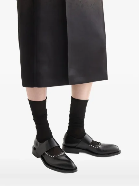 Pantofi cu toc Jil Sander negru
