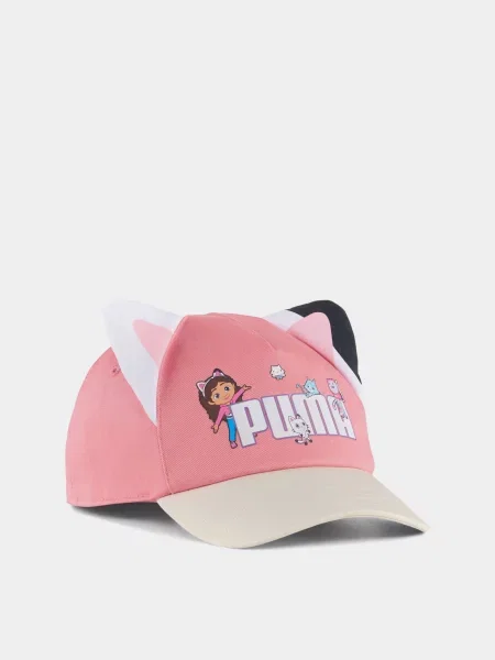 PUMA GDH BB Кепка Для дівчаток Білий/рожевий біла
