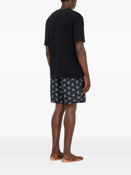 Pijamale Diesel cu imagine negru