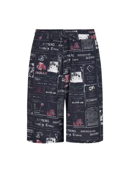 Iceberg szorty granatowy