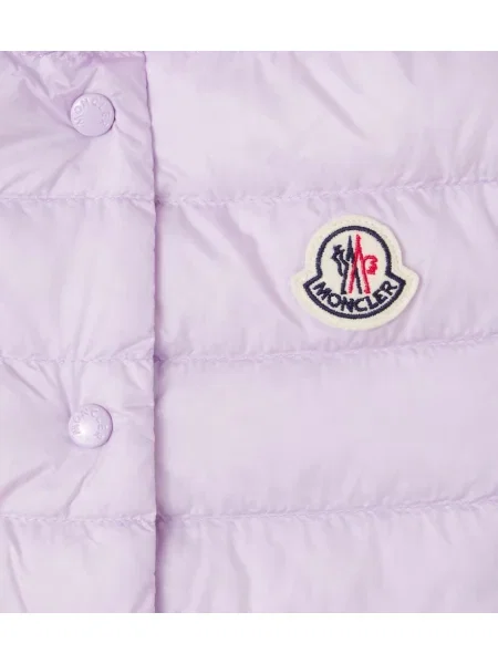 Gyerek pehelymellény Moncler Enfant lila