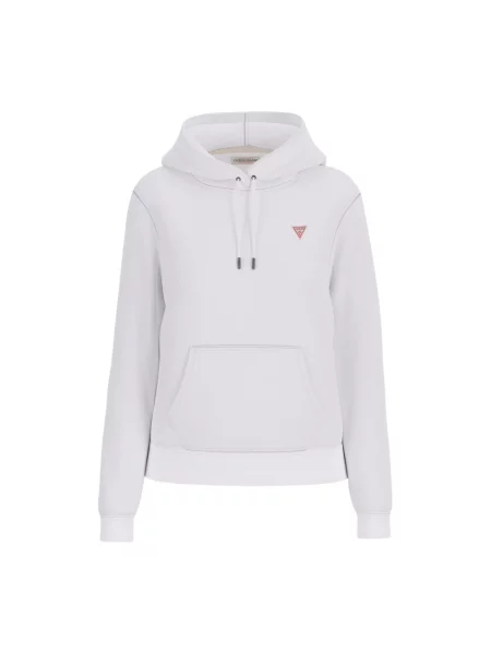Guess Bluzy Kobieta XS Sweter z Trójkątem dla Kobiet biały
