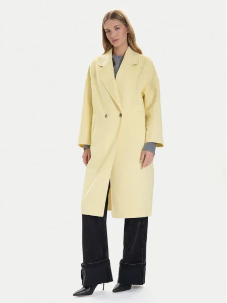ViCOLO Вълнено палто жълт