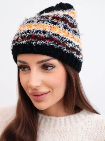 Căciulă Kesi de cristal negru