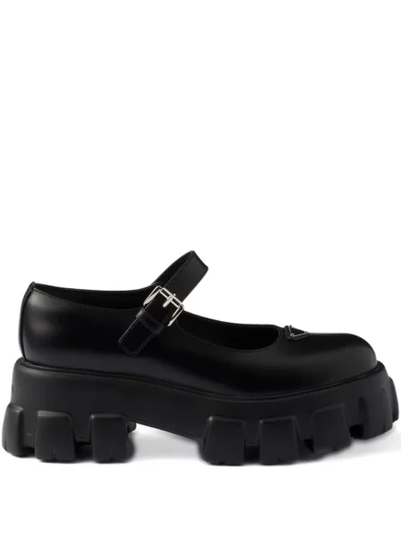 Pantofi cu toc Prada fără toc negru