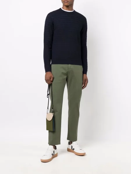 Chinos kelnes Department 5 apkarpytas žalia