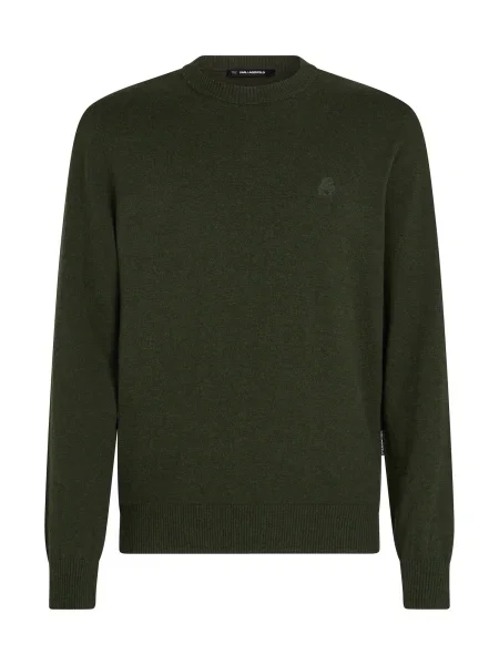 Karl Lagerfeld Pulover Kameo pin verde