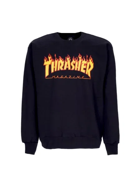 Bluza z kapturem Thrasher z kapturem czarna