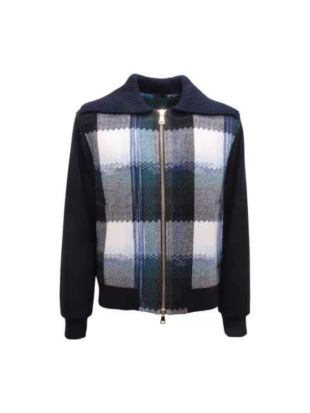 Sweter Missoni wełniany niebieski