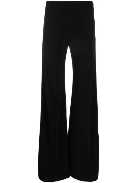 Pantaloni Alberta Ferretti evazate negru