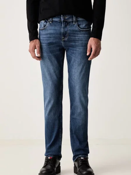 7 FOR ALL MANKIND blugi slim fit pentru bărbați albastru