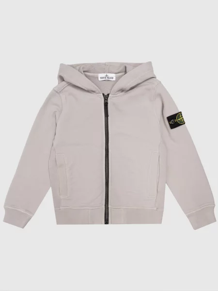 Детская куртка Stone Island серая