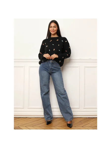 Pulover La Modeuse negru