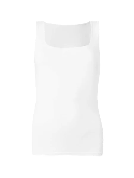 PIECES Top PCLULA' alb