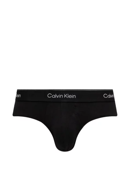 Chiloți multipac Calvin Klein Underwear cu autograf negru