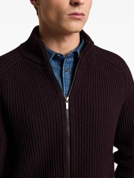 Cardigan Peserico tricotate roșu