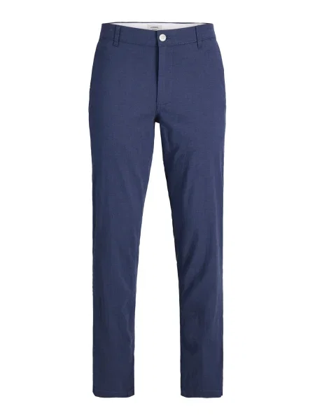 JJ Rebel Pantaloni eleganți JREBOLIVER închis albastru