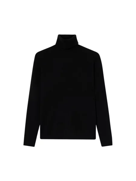 Sweter z golfem Brooks Brothers do golfa czarny