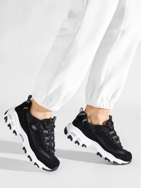 Sneakers Skechers Biggest Fan negru