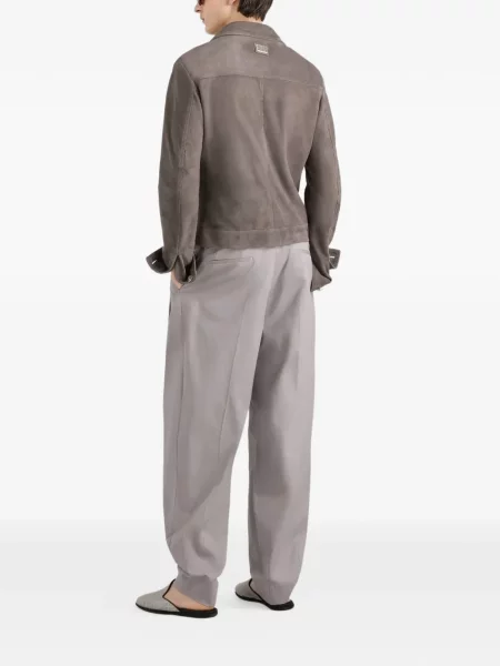 Tricou Dolce & Gabbana de mătase maro